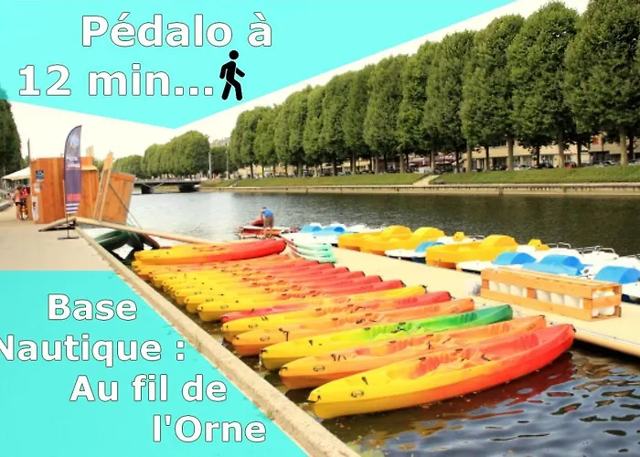 Vivez A Pied - A 2 Pas Du Chateau, Des Musees, Du Marche, Des Restaurants Et Au Pied Du Port De Plaisance Caen